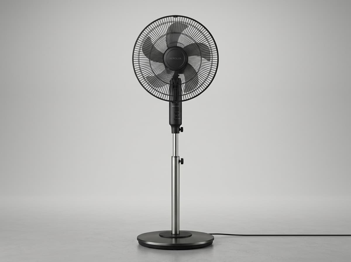 LIMRA StormFlow Pedestal Fan (Sample Product — Replace Details)