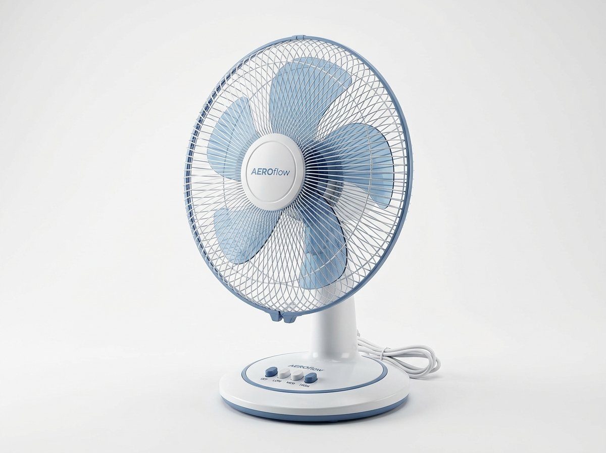 LIMRA AirJet 400mm Table Fan (Sample Product — Replace Details)